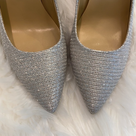 MICHAEL Michael Kors Shoes - Michael Kors Angie Flex Pump Textile, Champagne, 9